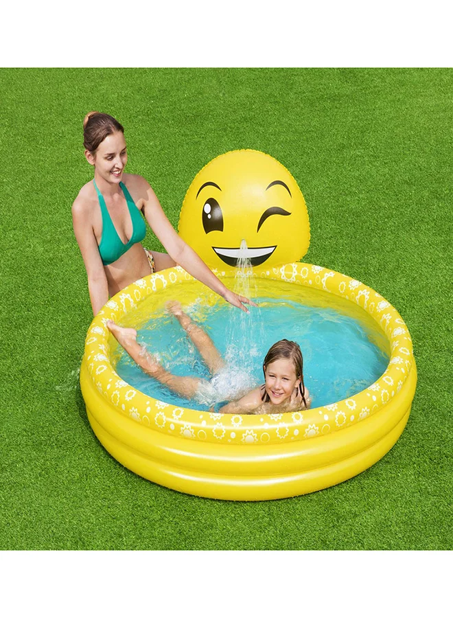 بست واي Summer Smiles Sprayer Pool 2653081 165x144x69cm 165x144x69cm
