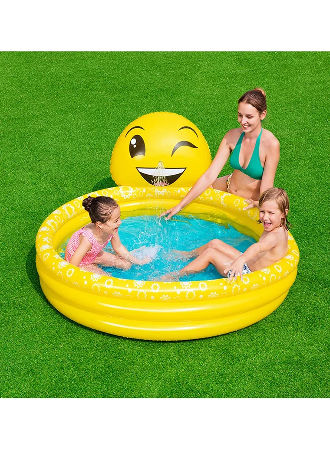 بست واي Summer Smiles Sprayer Pool 2653081 165x144x69cm 165x144x69cm