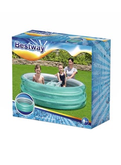 Bestway Big Metallic 3ring Pool 2651041 150 x 53cm  - Image 1