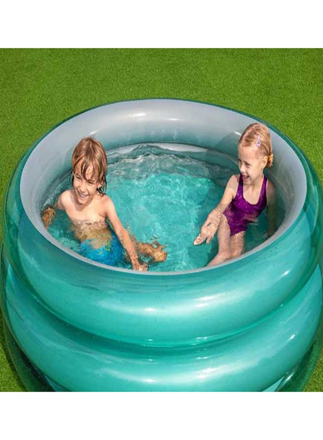 Big Metallic 3ring Pool 2651041 150 x 53cm