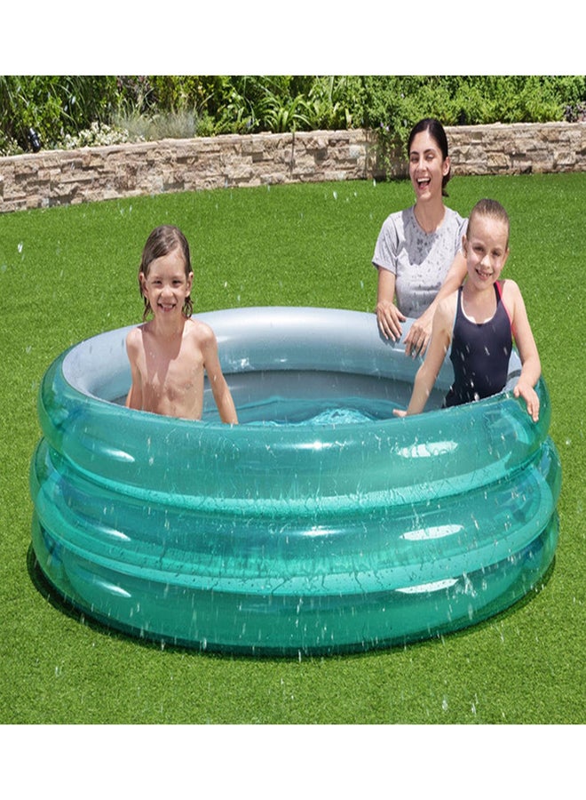 Big Metallic 3ring Pool 2651041 150 x 53cm
