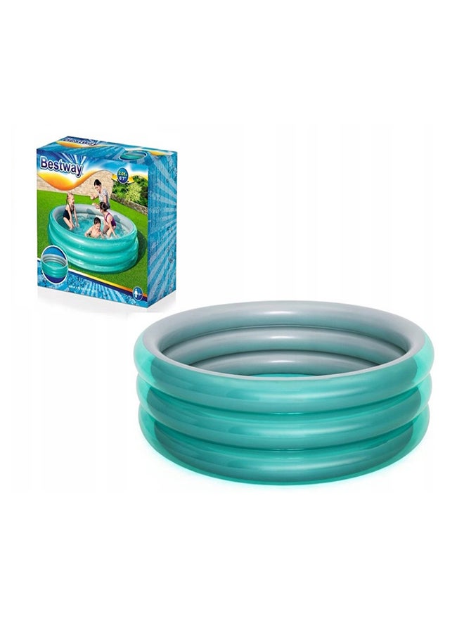Bestway Big Metallic 3ring Pool 2651043 201x53cm 201x53cm  - Image 2