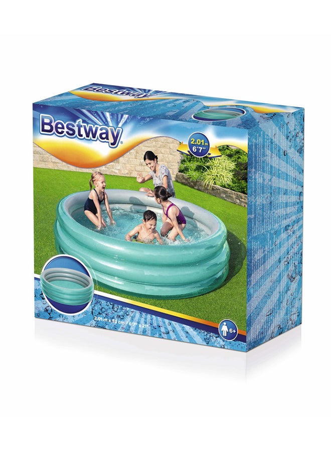 Bestway Big Metallic 3ring Pool 2651043 201x53cm 201x53cm  - Image 5