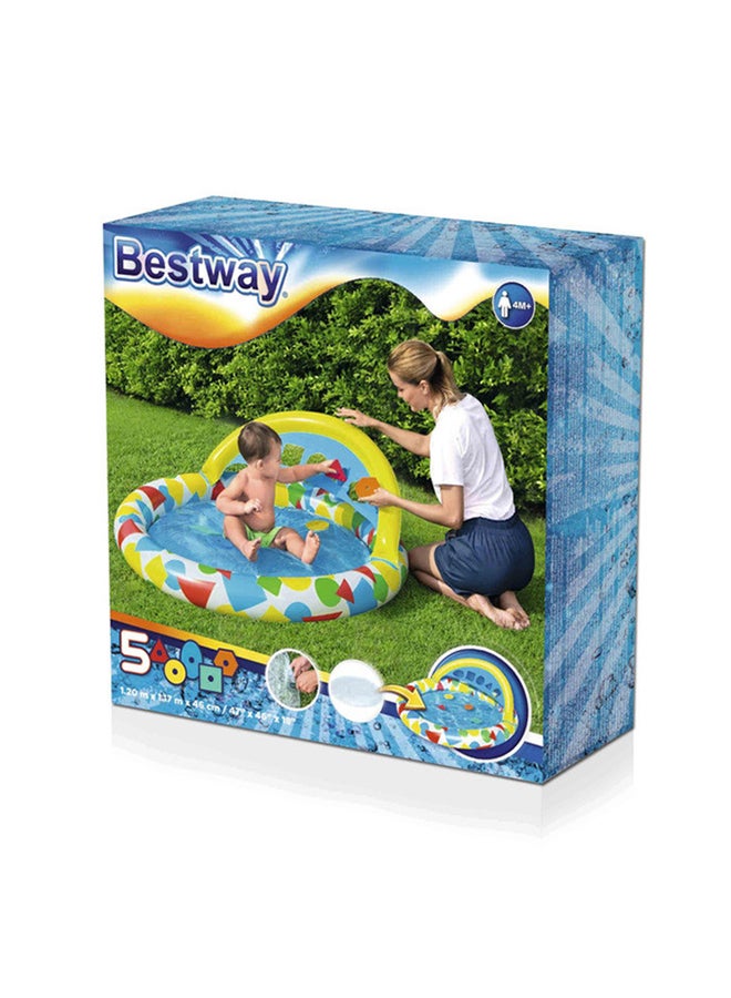 Bestway - Splash & Learn Kiddie Pool 2652378 120x117x46cm - Image 1
