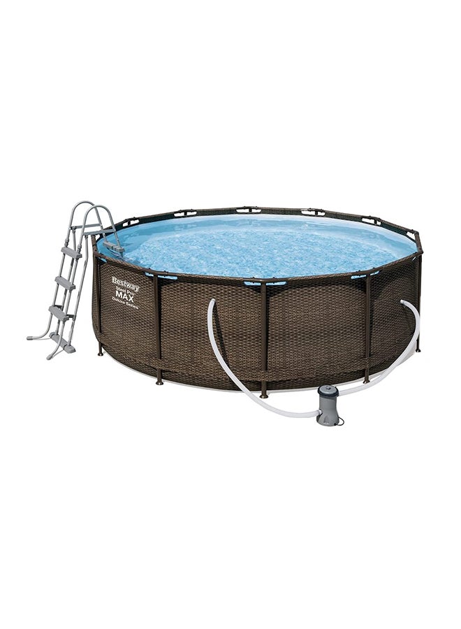 Bestway Steel Pro Max Pool Set+ Filter Pump+ladder 2656709 366x100cm  - Image 1