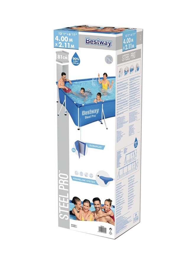 Bestwayfamily Splash Frame Pool 5700l 2656405 400x211x81cm - Image 2