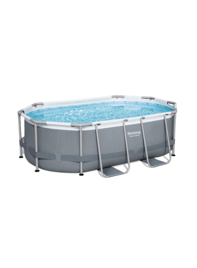 Bestway Power Steel Oval Pool Set+filter Pump 265614a 305x84x200cm  - Image 1