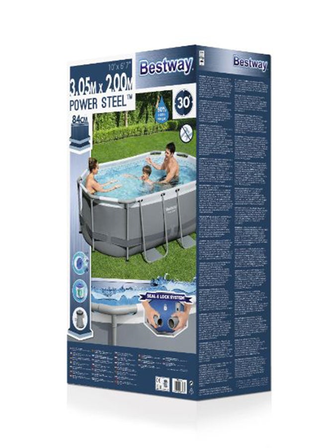 Bestway Power Steel Oval Pool Set+filter Pump 265614a 305x84x200cm  - Image 2