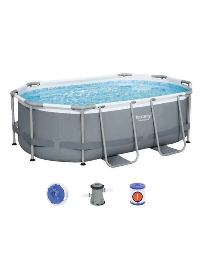 Bestway Power Steel Oval Pool Set+filter Pump 265614a 305x84x200cm  - Image 4