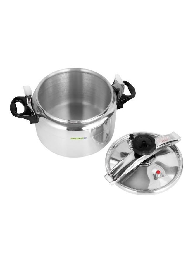 Royalford Aluminium Pressure Cooker Silver 15Liters  - Image 4