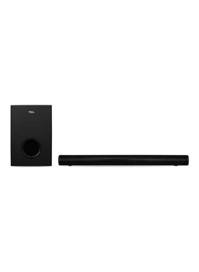 TCL - TCL 2.1 Channel Soundbar with HDMI ARC, Bluetooth, 200W S522W Black - Image 1