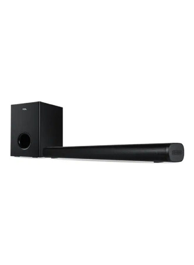 TCL - TCL 2.1 Channel Soundbar with HDMI ARC, Bluetooth, 200W S522W Black - Image 1