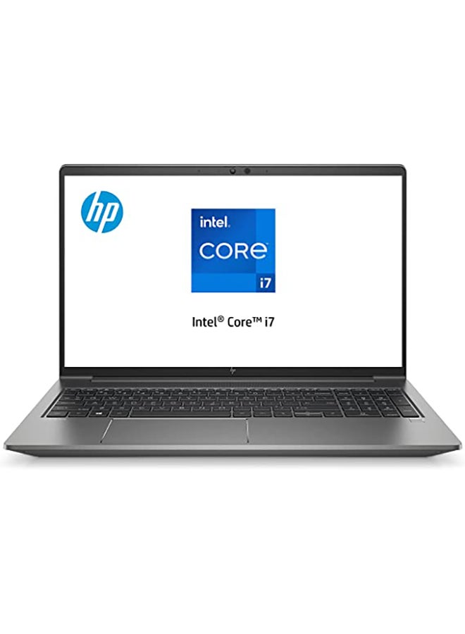 Zbook Power G8 Laptop With 15-Inch Display, Core i7-11800H Processor/16GB/512GB SSD/4GB Nvidia T600 Graphics Card/Windows 10 Pro English grey