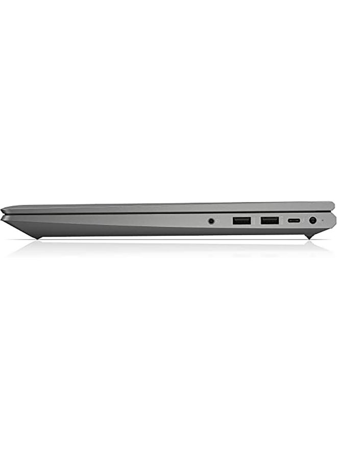 HP Zbook Power G8 Laptop With 15-Inch Display, Core i7-11800H Processor/16GB/512GB SSD/4GB Nvidia T600 Graphics Card/Windows 10 Pro English grey - Image 3