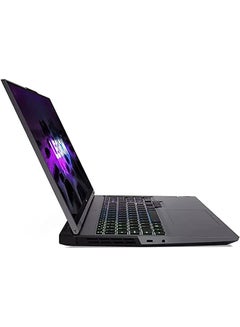 Lenovo Legion 5 Pro (Upgraded Version) Laptop With 16-Inch Display, AMD Ryzen 7 5800H Processor/16GB RAM/512GB SSD/NVidia RTX 3070 Graphics Card English black  - Image 4