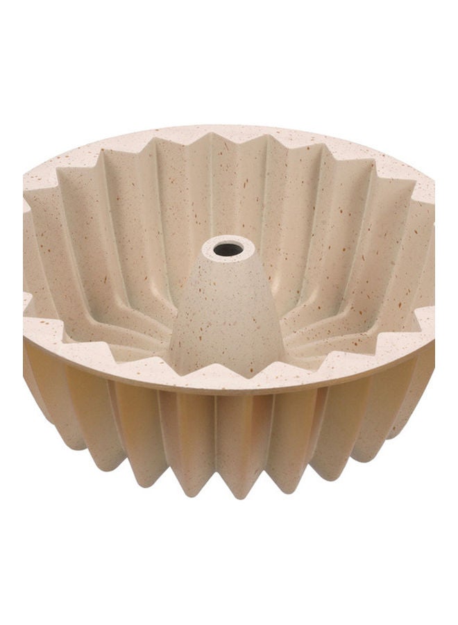 Royalford - Supreme Bundt Cake Pan, Aluminium Bundt Cake Tin, RF10836 | Non-Stick Granite Coating for Easy Release & Clean Up | Oven Safe Bakeware Brown - Image 1