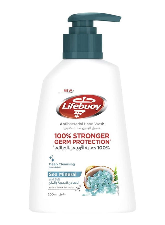 Lifebuoy Germ Protection Hand Wash Sea Minerals And Salt Clear 200ml  - Image 1