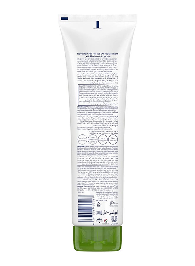 Dove - Nutritive Solutions Hair Fall Rescue Oil Replacement 300ml - Image 1