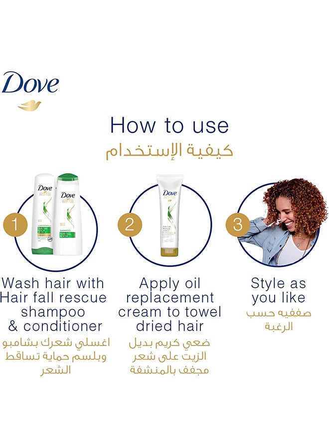 Dove - Nutritive Solutions Hair Fall Rescue Oil Replacement 300ml - Image 1