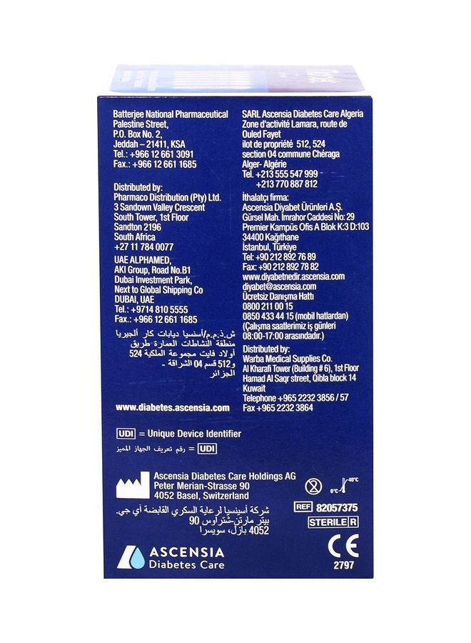 Ascensia - Microlet Silicone Coated Lancets 200's - Image 1