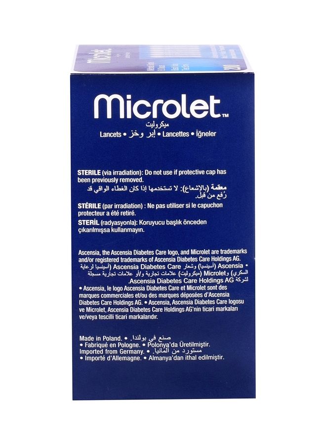Ascensia - Microlet Silicone Coated Lancets 200's - Image 1