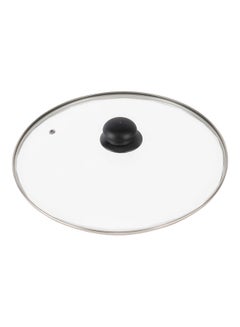 Royalford Royalford 24 CM Tempered Glass Lid With Bakelite Knob- RF11725 3.8 MM Thickness, Transparent Lid With Stainless Steel Frame Equipped With Steam Release Vent Transparent 24 cmcm  - Image 4
