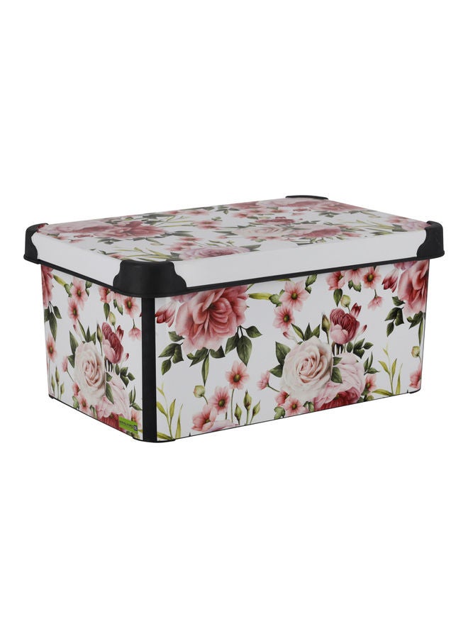 Royalford - 10Ltr Style Box Multi Assorted Color FLORAL - Image 1