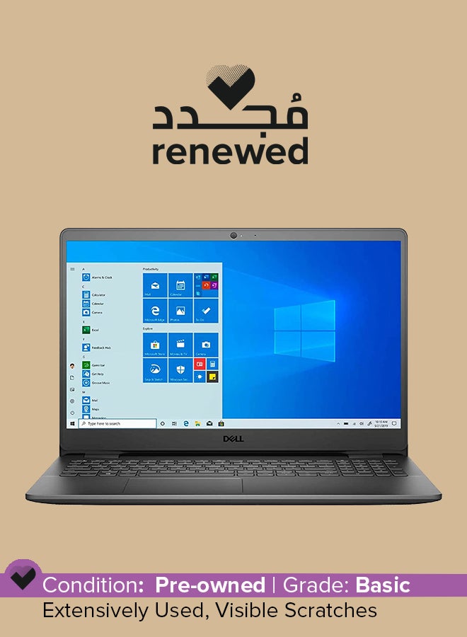ديل Renewed - Latitude 3510 Business Laptop With 15.6 inch Display/Intel Core i5-10210U Processor/8 GB RAM/256 GB SSD)/Windows 10 Black  - Image 1