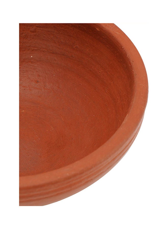 Royalford - Royalford Ecodine Soup Bowl 16Cm Single Handmade Clay Red Red - Image 1
