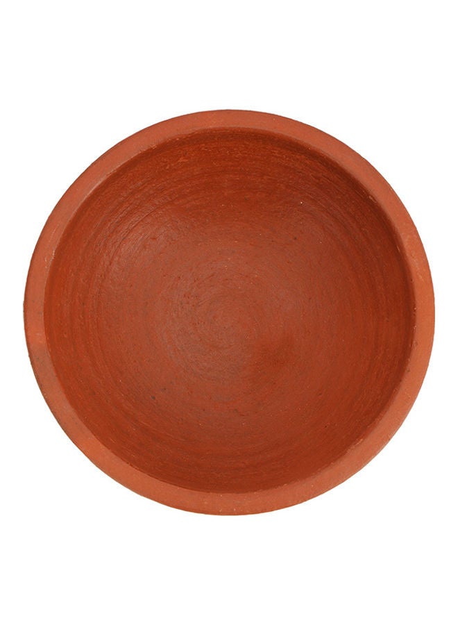 Royalford - Royalford Ecodine Soup Bowl 16Cm Single Handmade Clay Red Red - Image 1