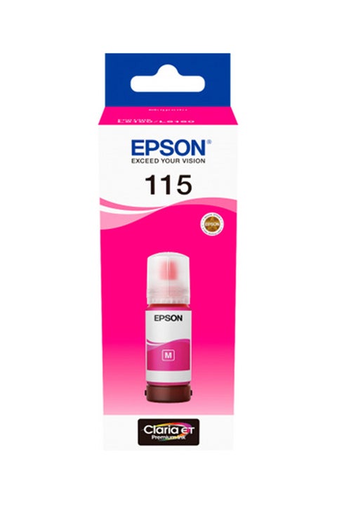 115 EcoTank Pigment Ink Bottle - Magenta