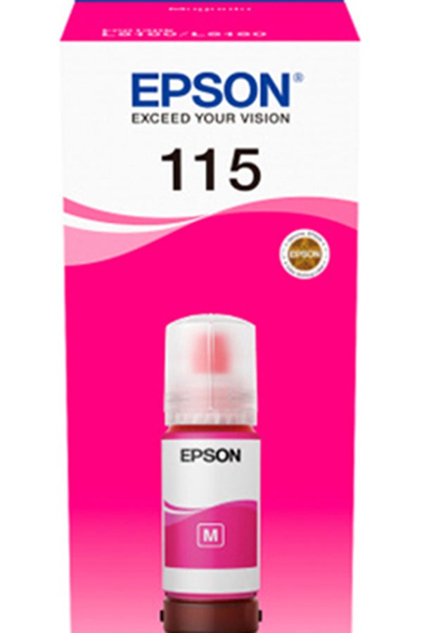 EPSON - 115 EcoTank Pigment Ink Bottle - Magenta - Image 1