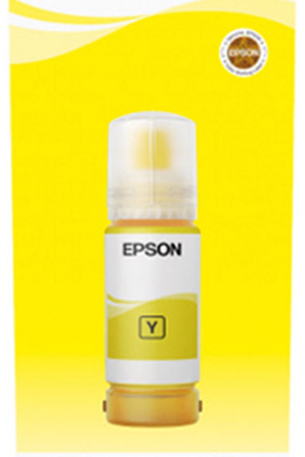 EPSON 115 EcoTank Pigment Ink Bottle - Yellow - Image 4