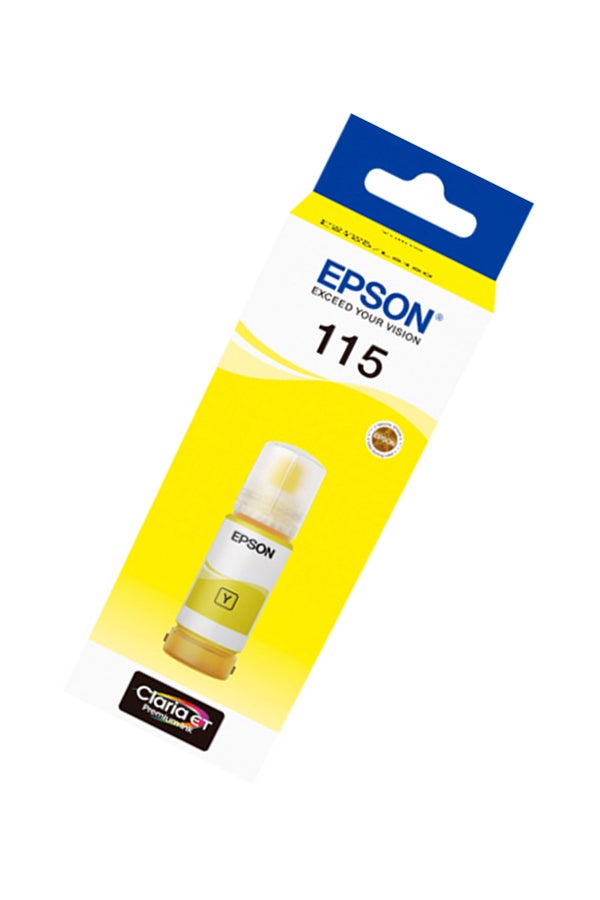 EPSON 115 EcoTank Pigment Ink Bottle - Yellow - Image 5