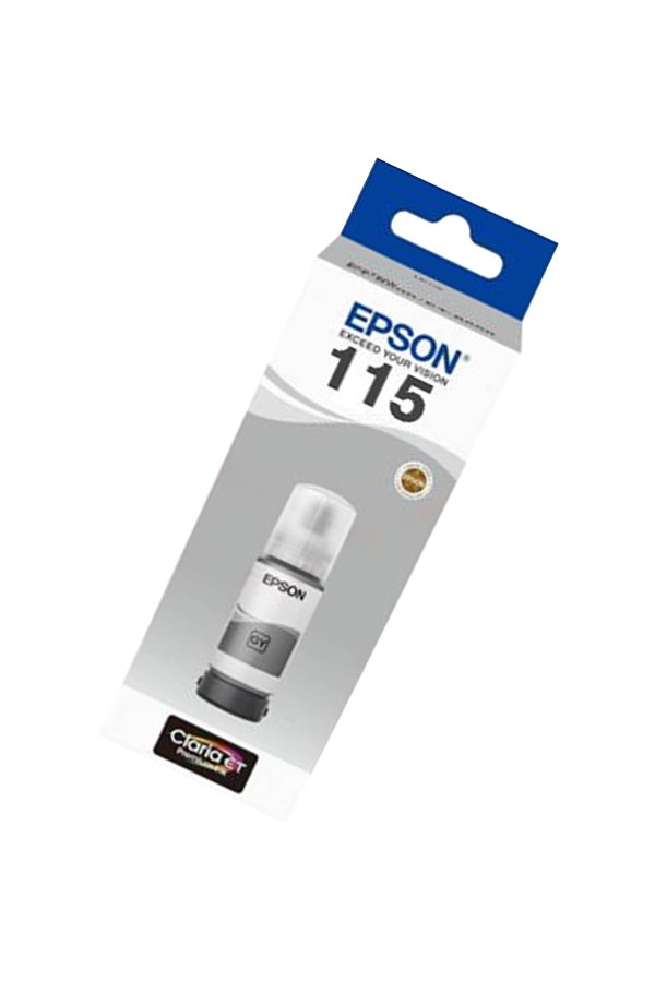 EPSON 115 EcoTank Pigment Ink Bottle - Grey - Image 4