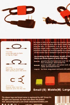 elexon Pack Of 4 Multipurpose Cable Clips Multicolour  - Image 4