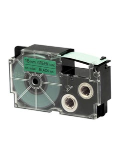كاسيو شريط لاصق لطابعة ملصقات طراز XR-18GN1-W-DJ أخضر  - Image 1