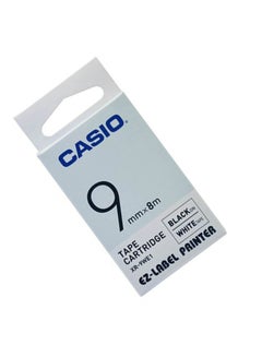 كاسيو طابعة شريط بطاقات لاصقة طراز XR-9WE1-W-DJ أبيض  - Image 4