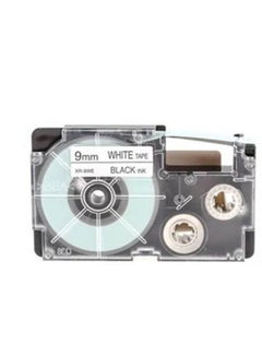كاسيو طابعة شريط بطاقات لاصقة طراز XR-9WE1-W-DJ أبيض  - Image 5