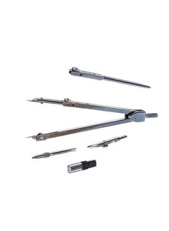 Deli School  Metal 4pcs Compass (1 Set) colour may vary  - Image 3