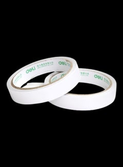 Deli Double Sided Adhesive Tape White  - Image 1