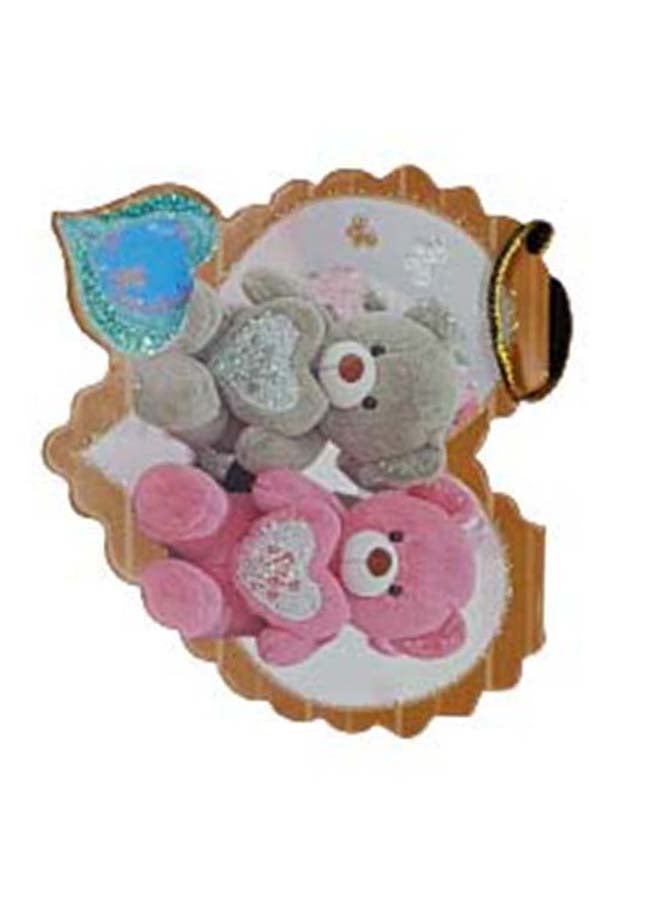 Toshionics Mini Compact Cute Cover Greeting Card - Image 4