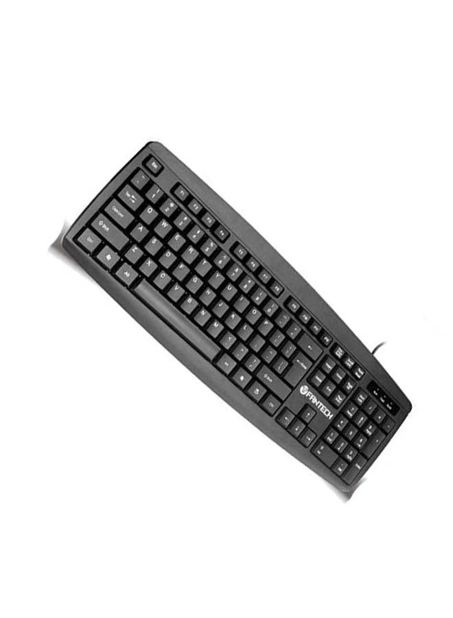 FANTECH - Km-100 Keyboard Mouse Combo Black - Image 1