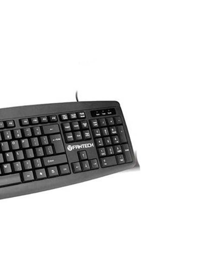 FANTECH - Km-100 Keyboard Mouse Combo Black - Image 1