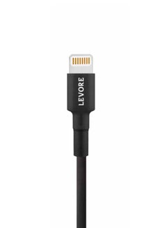 ليفور كابل TPE من USB C إلى لايتنينج، بطول 1 متر أسود.  - Image 3