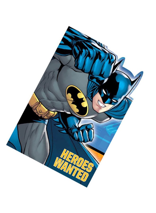 Amscan 8-Piece Batman Invitation Card Set - Image 2