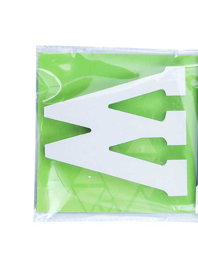 SBC W Wooden Letter White - Image 5