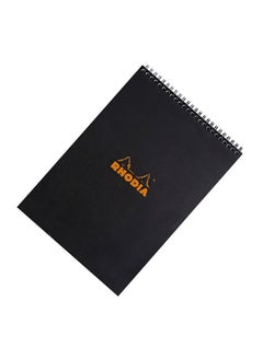 Rhodia 80-Sheet Basics Squared Pad Black  - Image 2