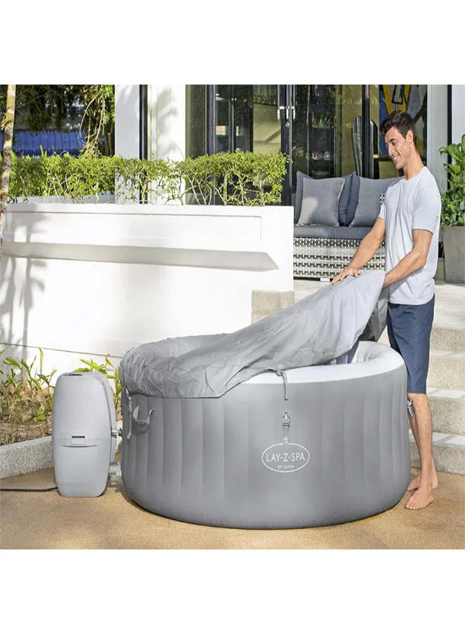 Bestway Layzspa Jacuzzi St.lucia Airjet 2660037 170x66cm Grey 170x66cm