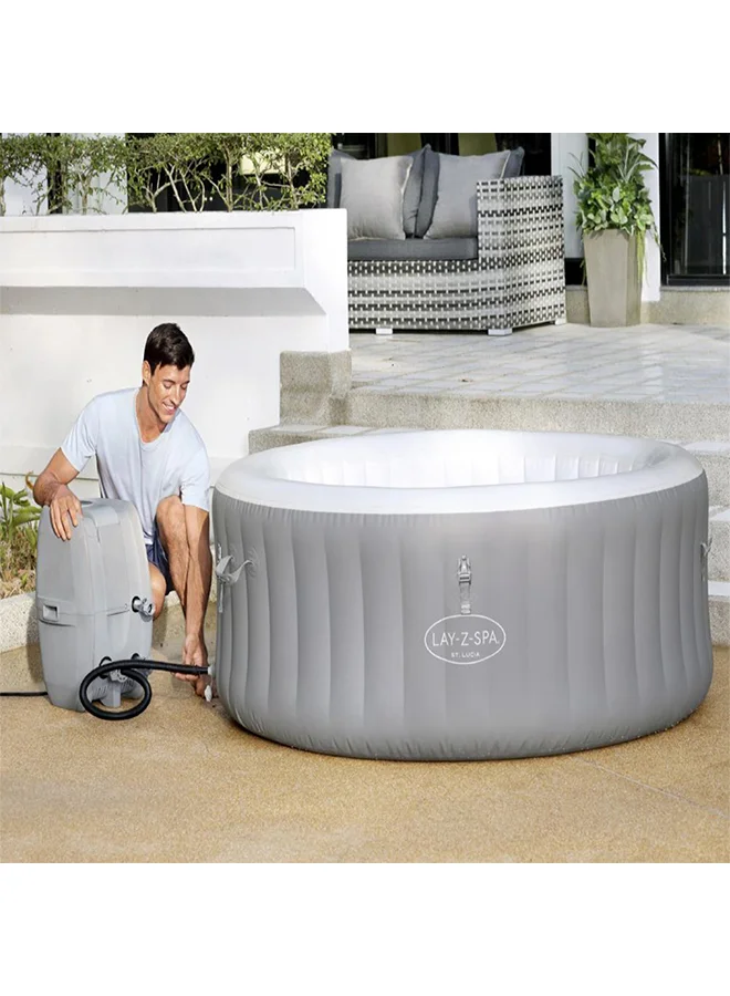 Bestway Layzspa Jacuzzi St.lucia Airjet 2660037 170x66cm Grey 170x66cm